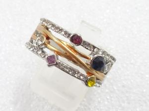 色石　指輪(21号)